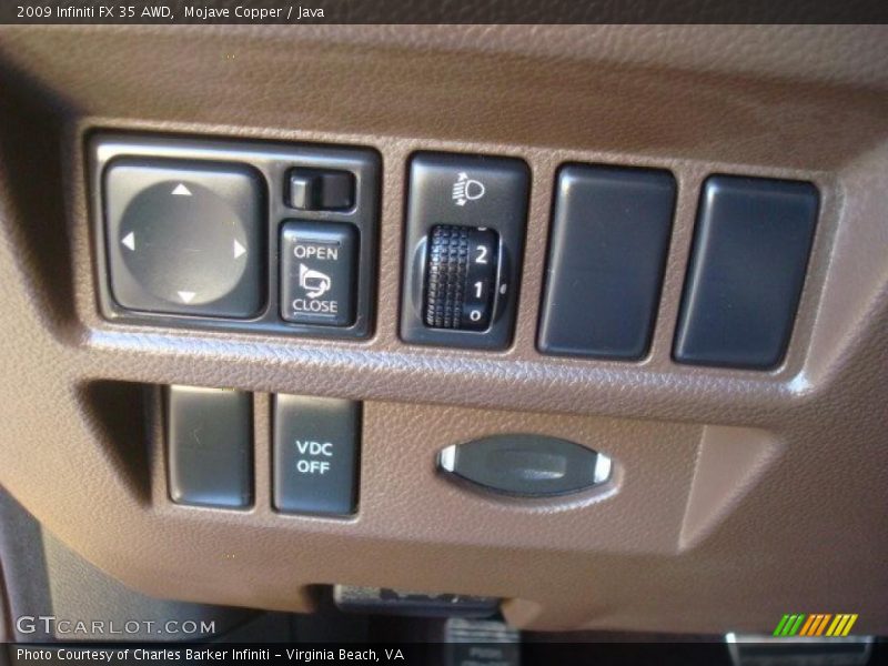 Mojave Copper / Java 2009 Infiniti FX 35 AWD