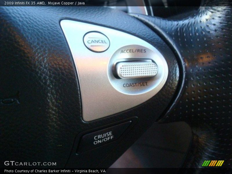 Mojave Copper / Java 2009 Infiniti FX 35 AWD