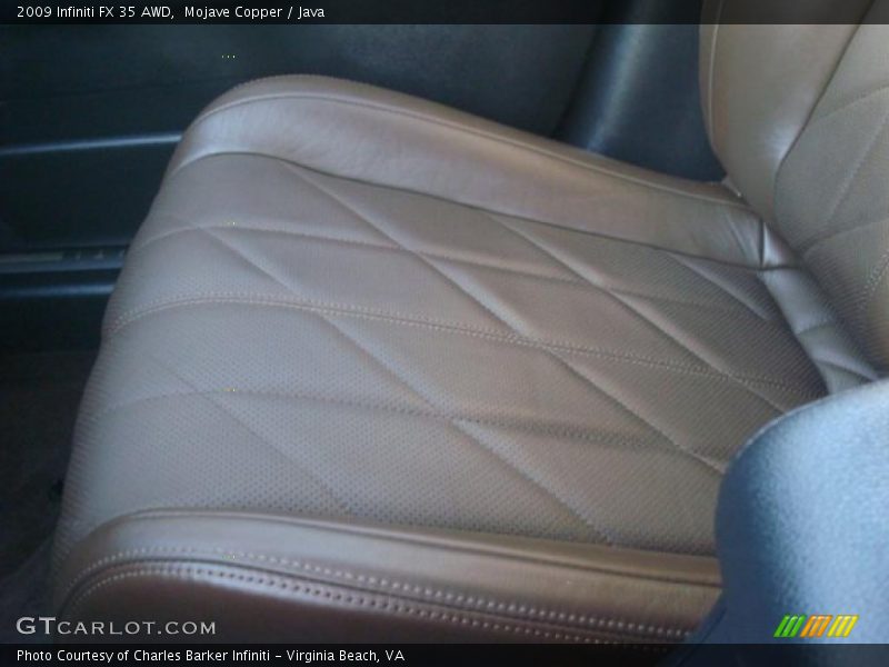 Mojave Copper / Java 2009 Infiniti FX 35 AWD