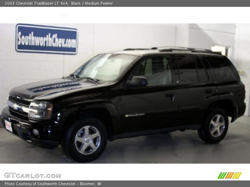 Black / Medium Pewter 2003 Chevrolet TrailBlazer LT 4x4