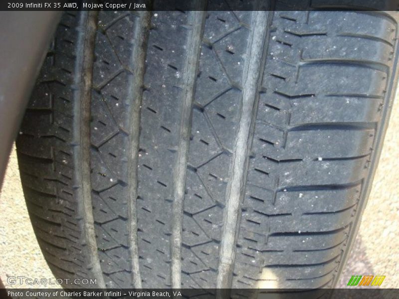 Mojave Copper / Java 2009 Infiniti FX 35 AWD