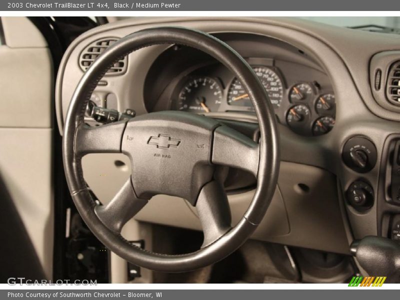 Black / Medium Pewter 2003 Chevrolet TrailBlazer LT 4x4