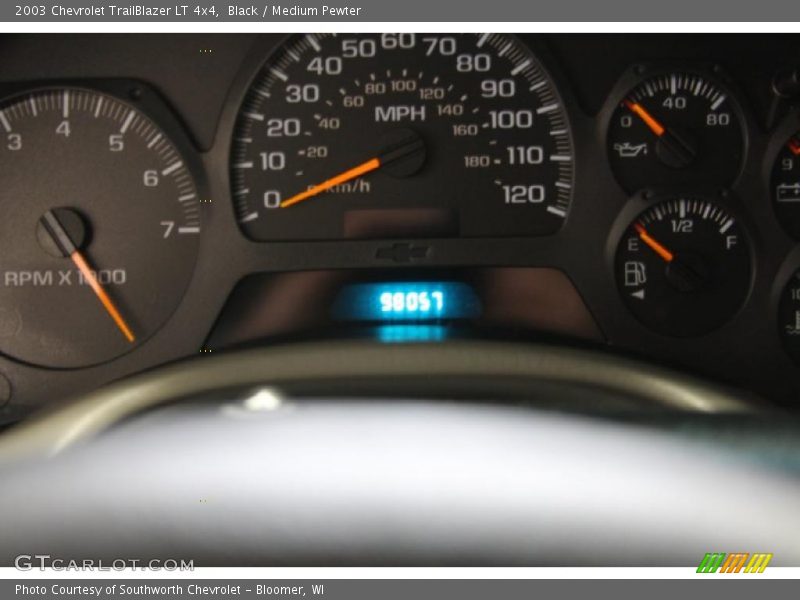 Black / Medium Pewter 2003 Chevrolet TrailBlazer LT 4x4