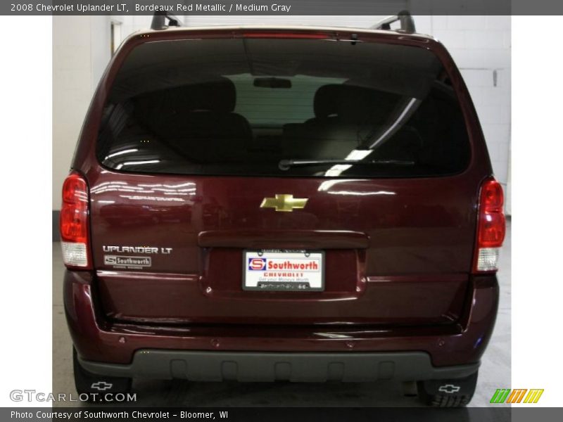 Bordeaux Red Metallic / Medium Gray 2008 Chevrolet Uplander LT