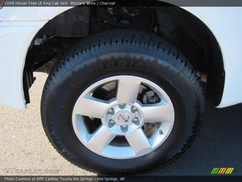  2008 Titan LE King Cab 4x4 Wheel