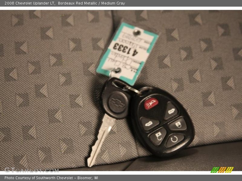 Bordeaux Red Metallic / Medium Gray 2008 Chevrolet Uplander LT