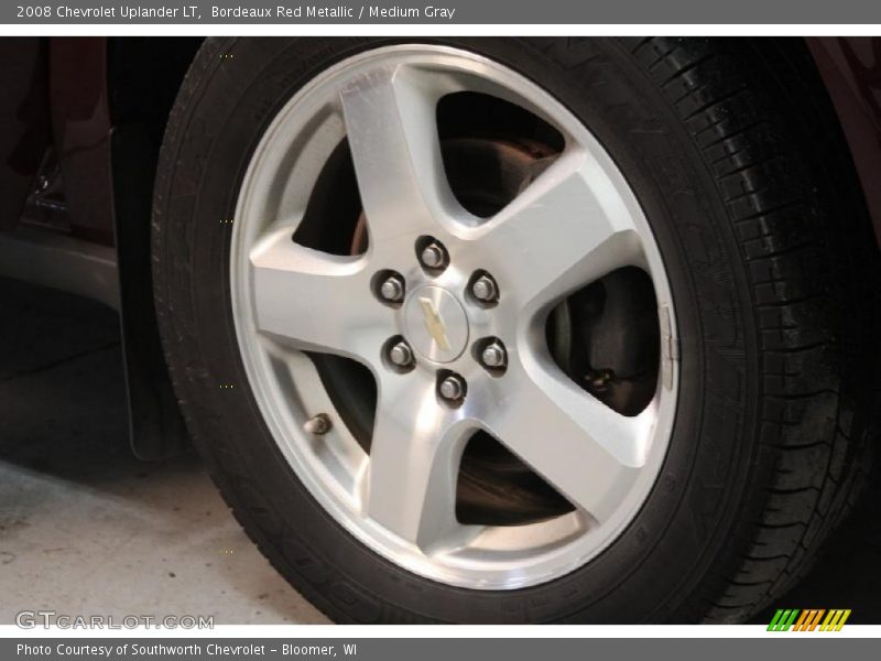 Bordeaux Red Metallic / Medium Gray 2008 Chevrolet Uplander LT