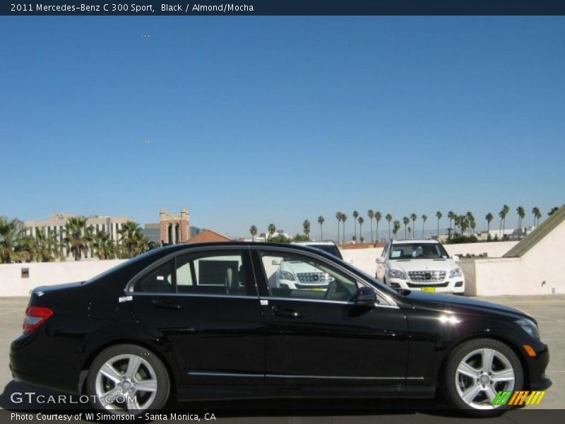 Black / Almond/Mocha 2011 Mercedes-Benz C 300 Sport