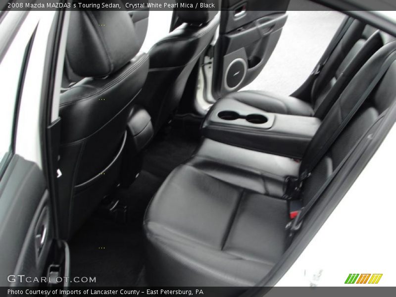  2008 MAZDA3 s Touring Sedan Black Interior