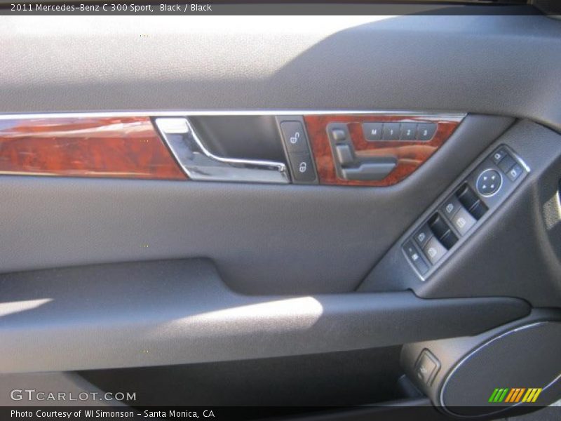 Black / Black 2011 Mercedes-Benz C 300 Sport