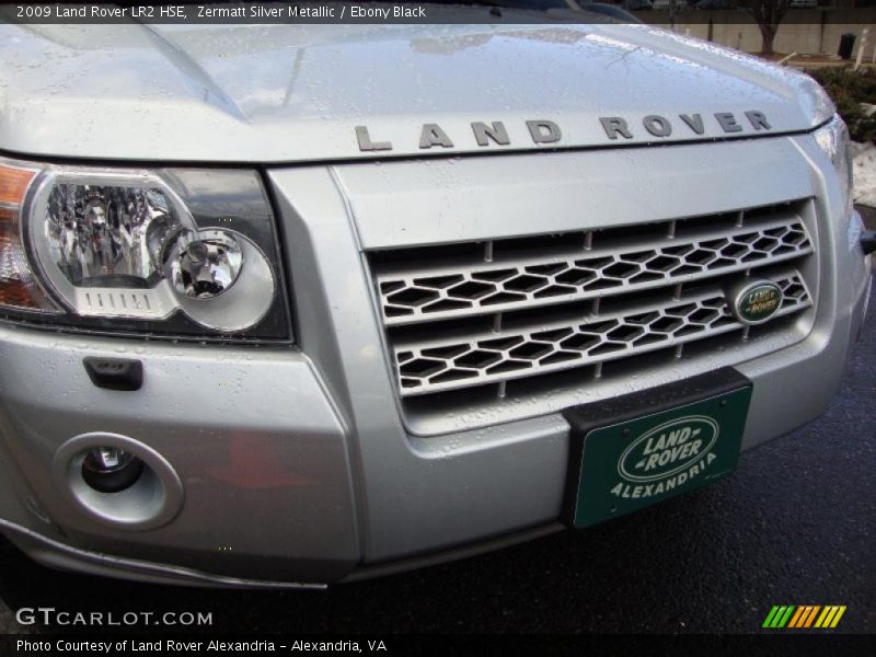 Zermatt Silver Metallic / Ebony Black 2009 Land Rover LR2 HSE