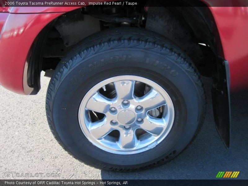 Impulse Red Pearl / Taupe 2006 Toyota Tacoma PreRunner Access Cab