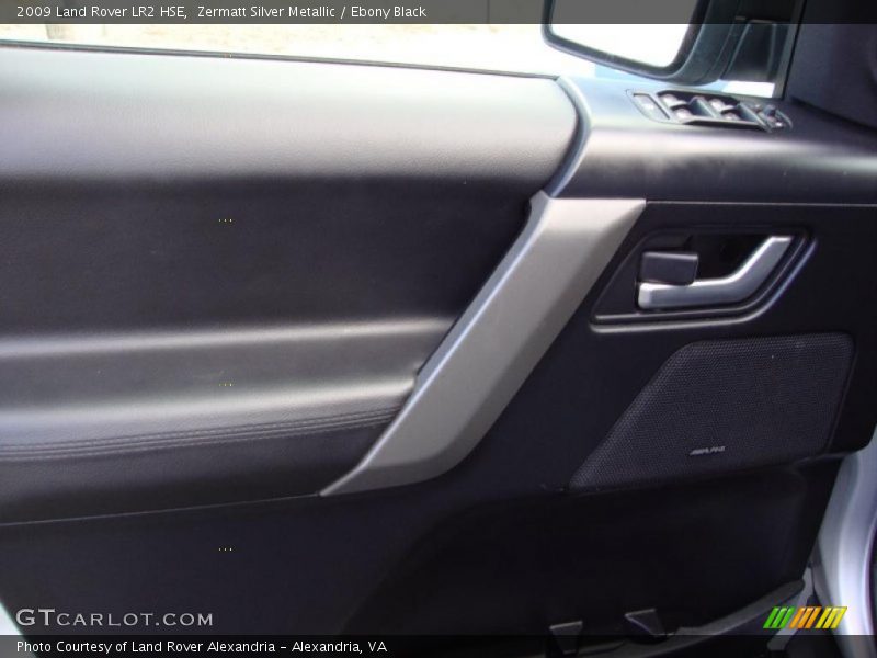 Zermatt Silver Metallic / Ebony Black 2009 Land Rover LR2 HSE