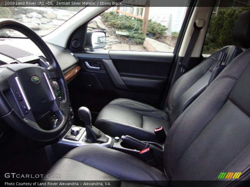 Zermatt Silver Metallic / Ebony Black 2009 Land Rover LR2 HSE