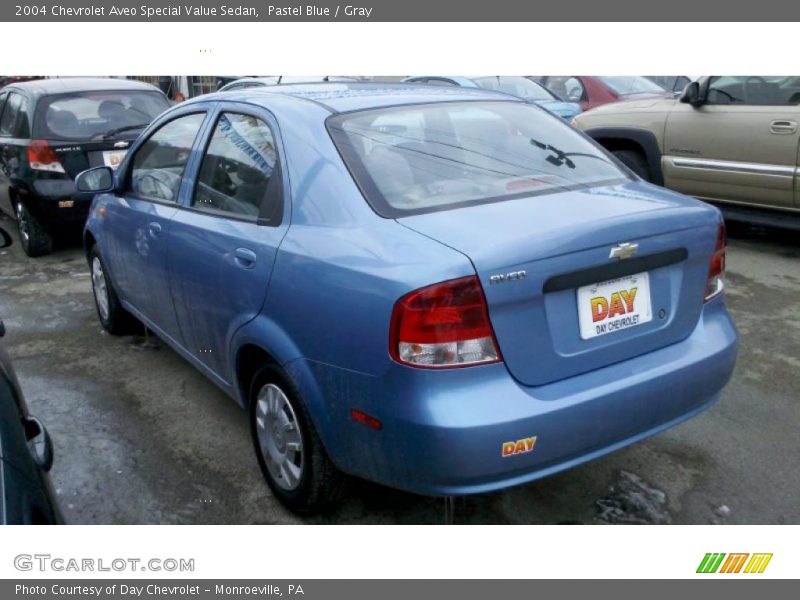 Pastel Blue / Gray 2004 Chevrolet Aveo Special Value Sedan
