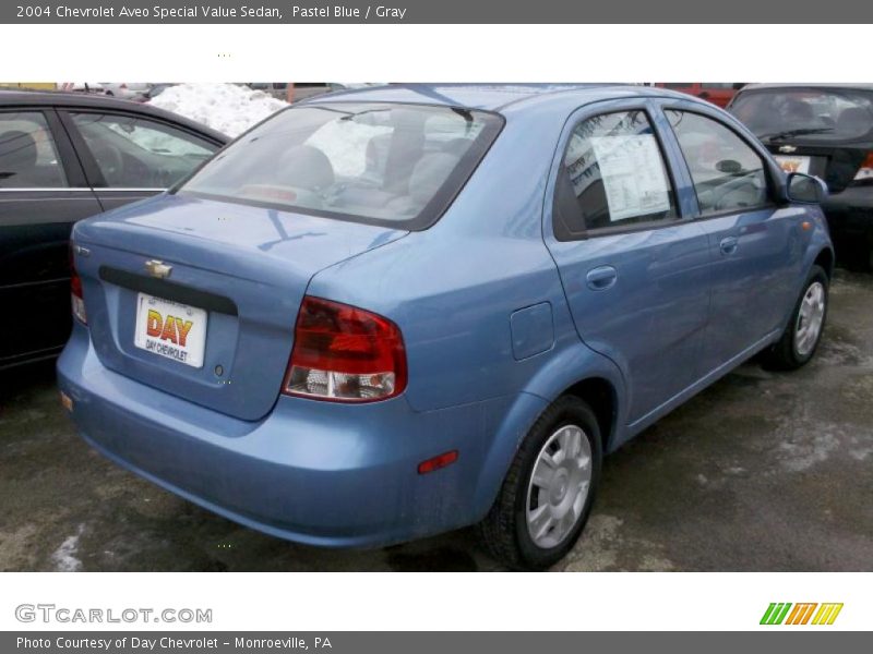 Pastel Blue / Gray 2004 Chevrolet Aveo Special Value Sedan
