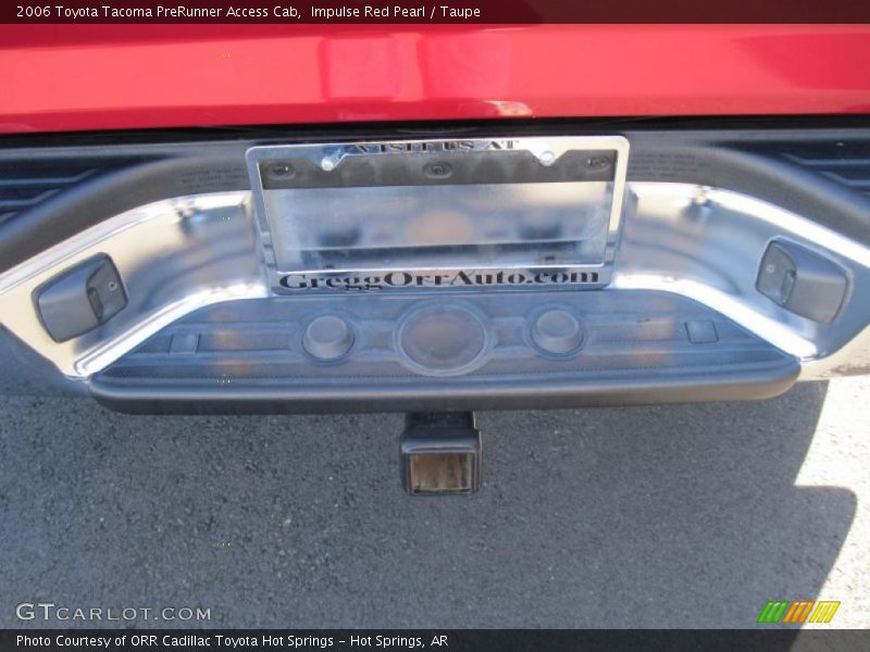 Impulse Red Pearl / Taupe 2006 Toyota Tacoma PreRunner Access Cab