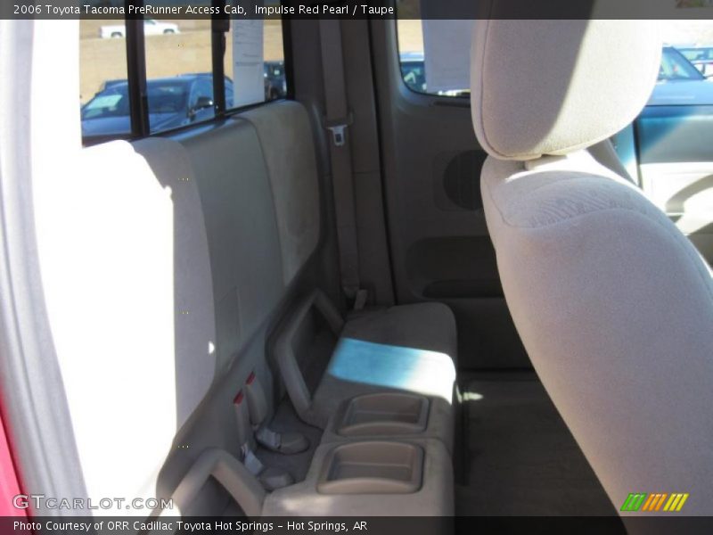 Impulse Red Pearl / Taupe 2006 Toyota Tacoma PreRunner Access Cab