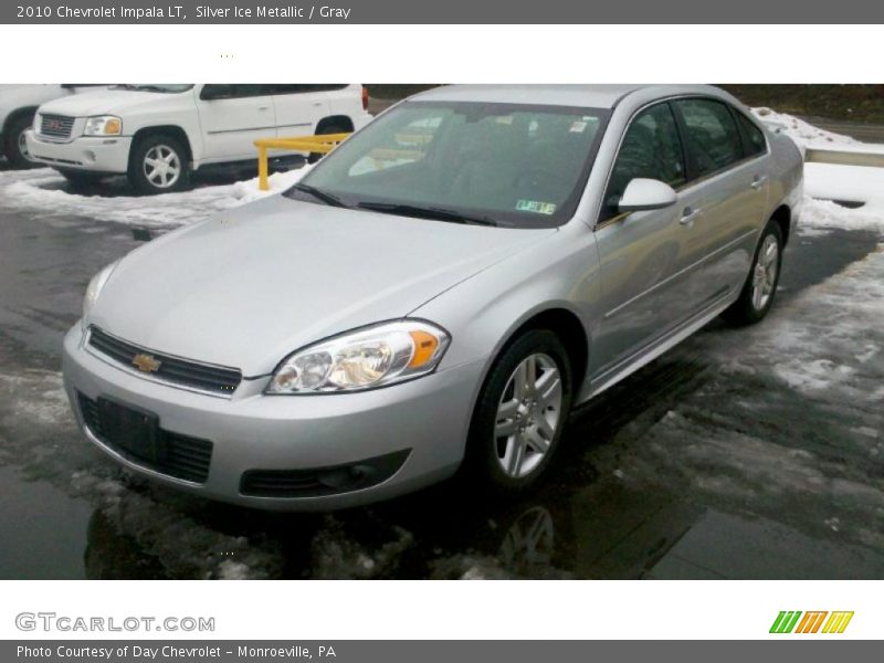 Silver Ice Metallic / Gray 2010 Chevrolet Impala LT