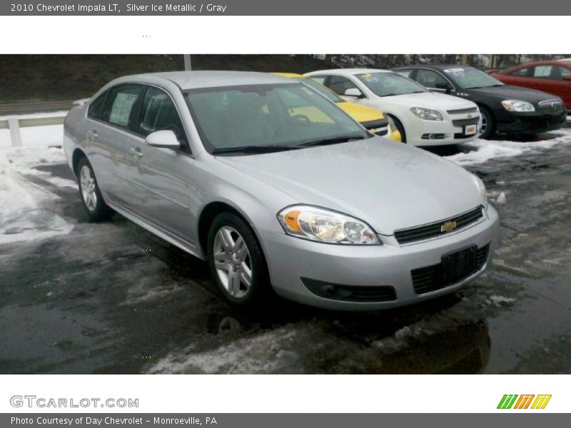 Silver Ice Metallic / Gray 2010 Chevrolet Impala LT
