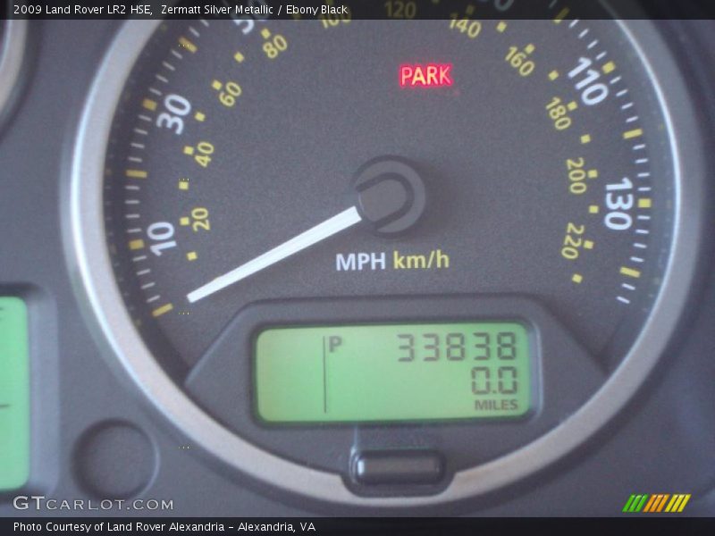 Zermatt Silver Metallic / Ebony Black 2009 Land Rover LR2 HSE
