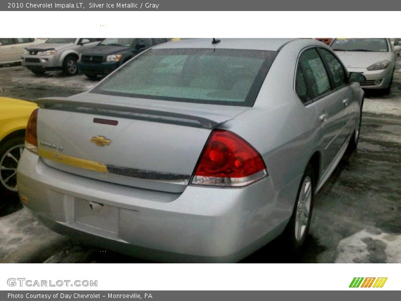 Silver Ice Metallic / Gray 2010 Chevrolet Impala LT