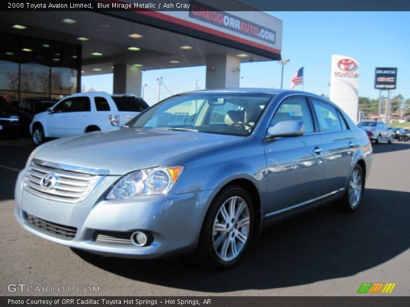 Blue Mirage Metallic / Ash Gray 2008 Toyota Avalon Limited