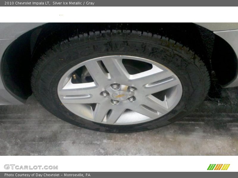 Silver Ice Metallic / Gray 2010 Chevrolet Impala LT