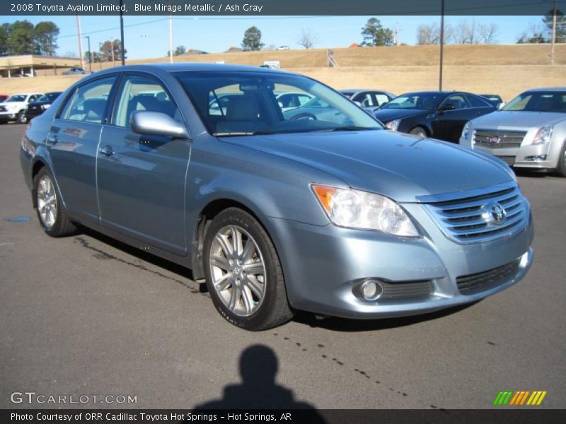 Blue Mirage Metallic / Ash Gray 2008 Toyota Avalon Limited