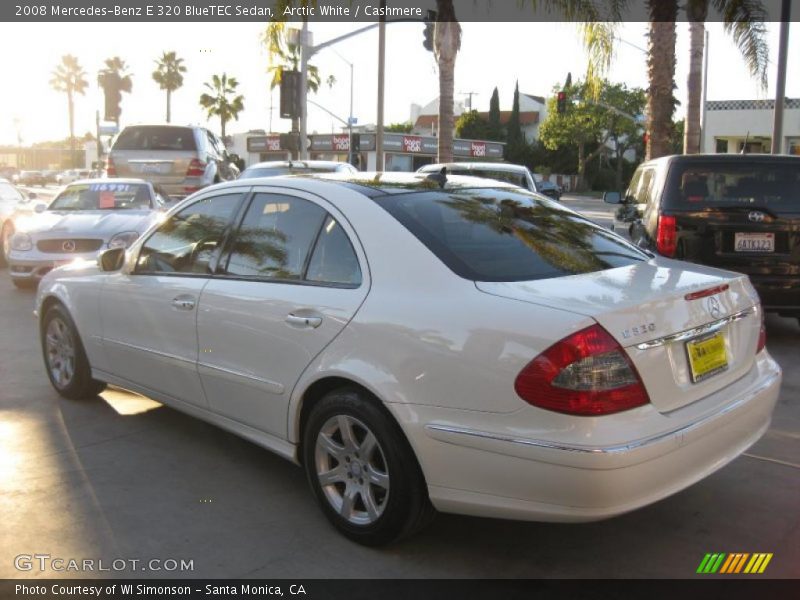 Arctic White / Cashmere 2008 Mercedes-Benz E 320 BlueTEC Sedan