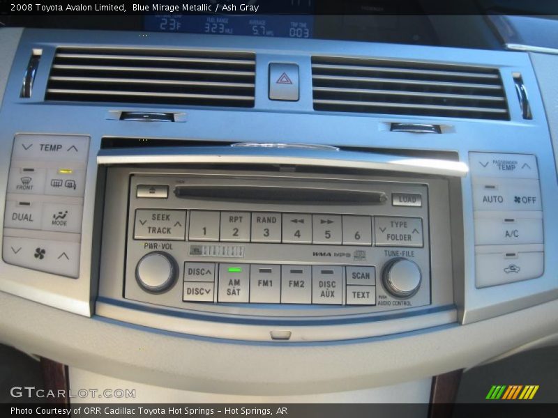 Blue Mirage Metallic / Ash Gray 2008 Toyota Avalon Limited