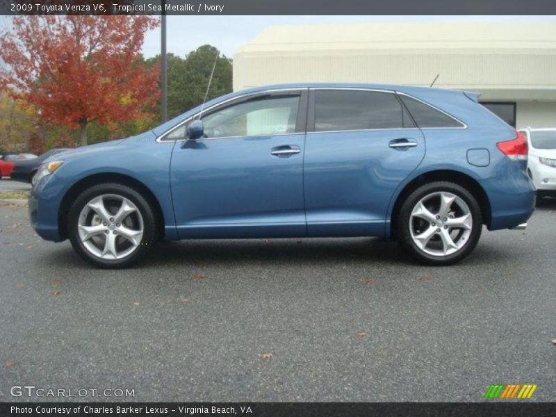 Tropical Sea Metallic / Ivory 2009 Toyota Venza V6