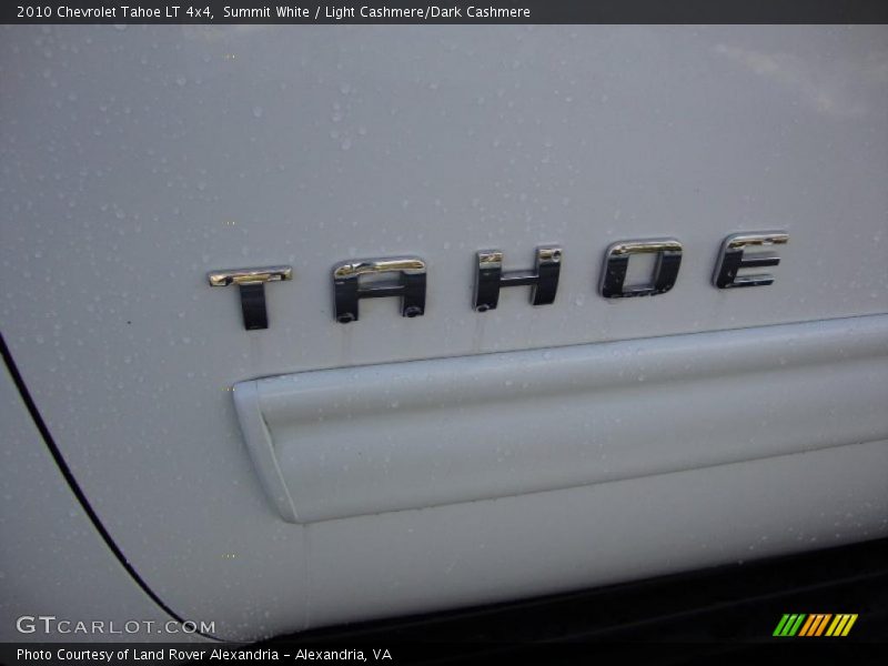 Summit White / Light Cashmere/Dark Cashmere 2010 Chevrolet Tahoe LT 4x4