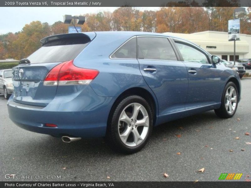Tropical Sea Metallic / Ivory 2009 Toyota Venza V6