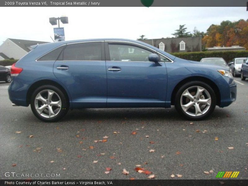 Tropical Sea Metallic / Ivory 2009 Toyota Venza V6