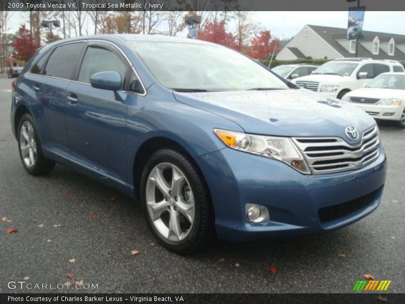 Tropical Sea Metallic / Ivory 2009 Toyota Venza V6