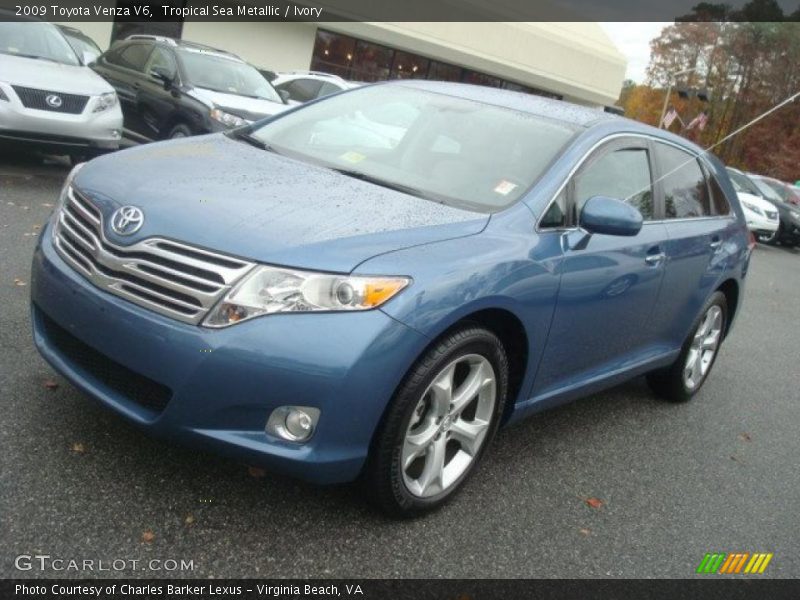Tropical Sea Metallic / Ivory 2009 Toyota Venza V6