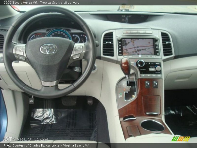 Tropical Sea Metallic / Ivory 2009 Toyota Venza V6