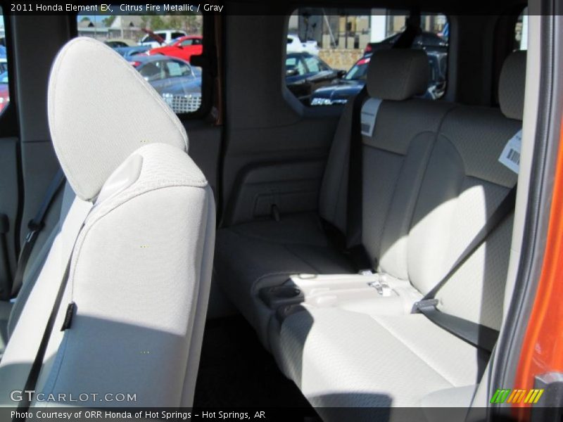 Citrus Fire Metallic / Gray 2011 Honda Element EX
