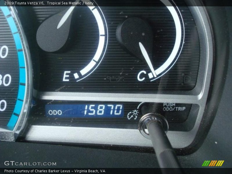 Tropical Sea Metallic / Ivory 2009 Toyota Venza V6