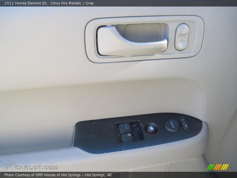 Citrus Fire Metallic / Gray 2011 Honda Element EX