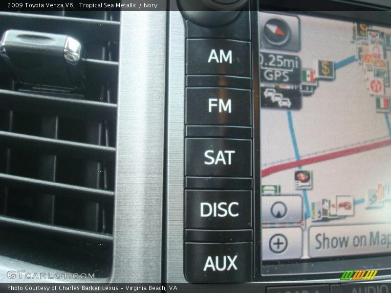 Tropical Sea Metallic / Ivory 2009 Toyota Venza V6