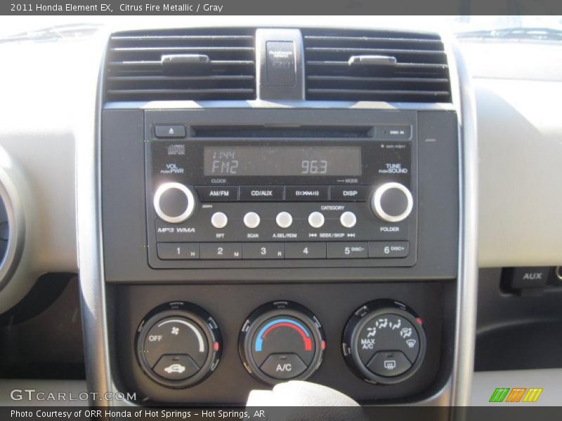 Controls of 2011 Element EX