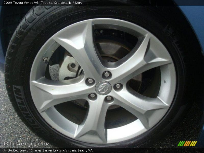 Tropical Sea Metallic / Ivory 2009 Toyota Venza V6
