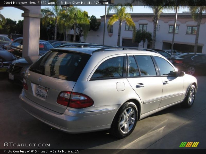Brilliant Silver Metallic / Charcoal 2004 Mercedes-Benz E 320 Wagon