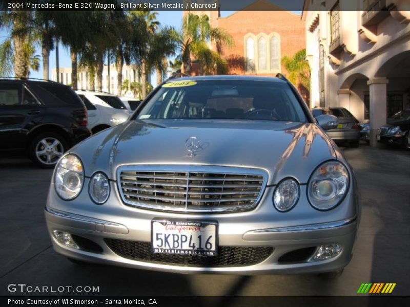 Brilliant Silver Metallic / Charcoal 2004 Mercedes-Benz E 320 Wagon