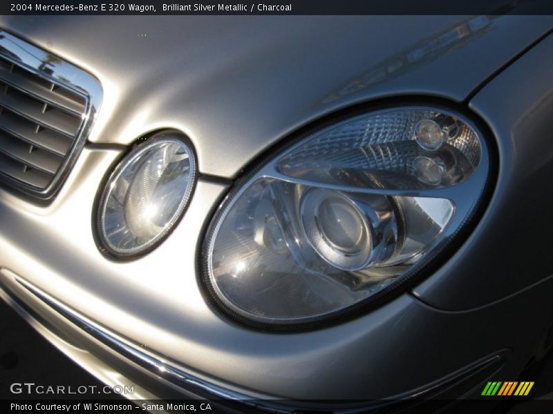 Brilliant Silver Metallic / Charcoal 2004 Mercedes-Benz E 320 Wagon