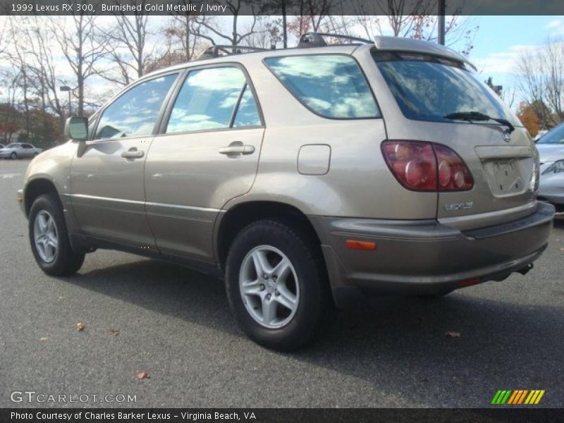 Burnished Gold Metallic / Ivory 1999 Lexus RX 300