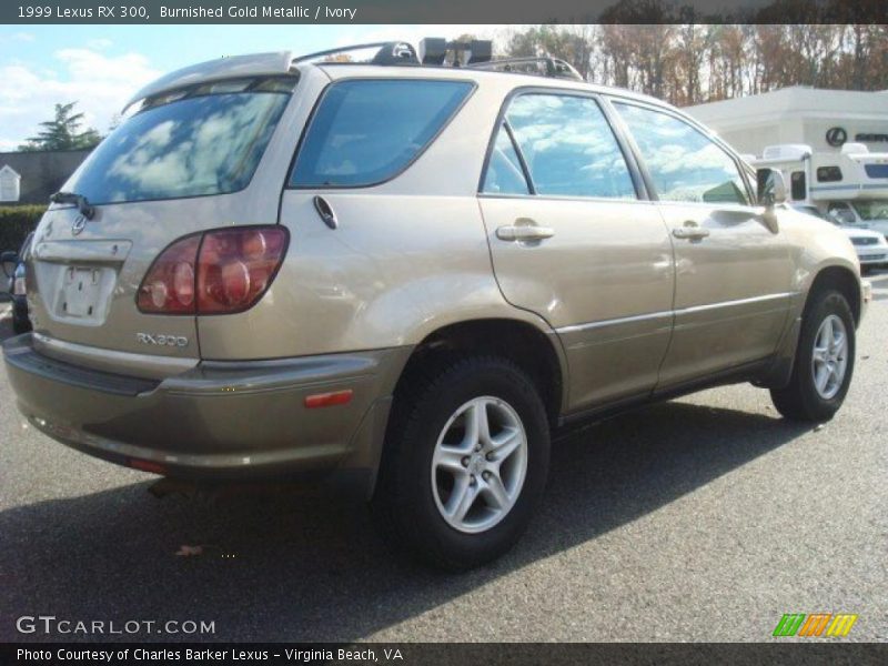 Burnished Gold Metallic / Ivory 1999 Lexus RX 300