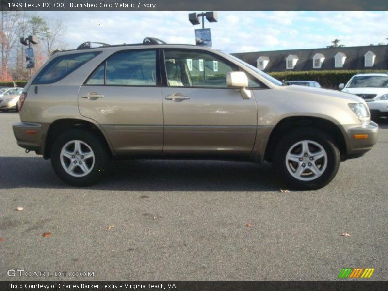 Burnished Gold Metallic / Ivory 1999 Lexus RX 300